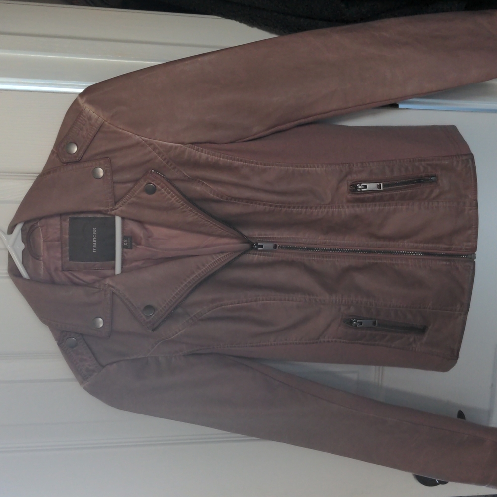 Maurice's leather jacket